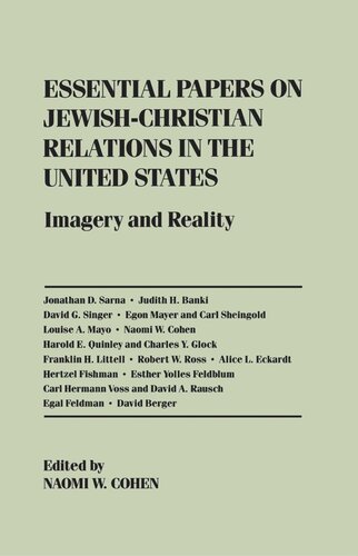 What The Rabbis Said The Public Discourse Of 19th Century American Rabbis Naomi W Cohen