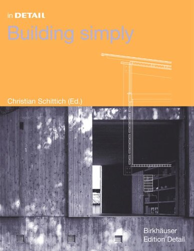 Building Simply Christian Schittich Editor