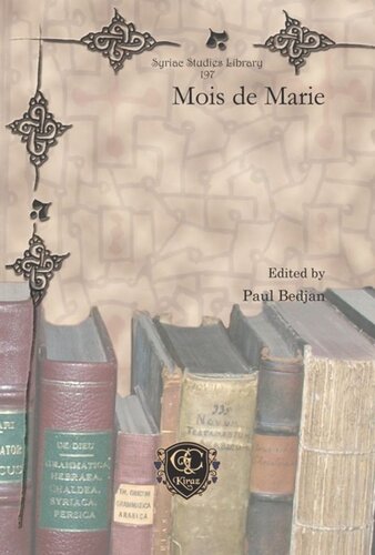 Mois De Marie Paul Bedjan Editor