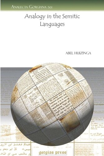 Analogy In The Semitic Languages Abel Huizinga