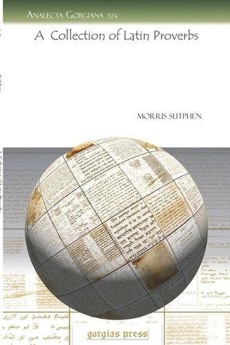 A Collection Of Latin Proverbs Morris Sutphen