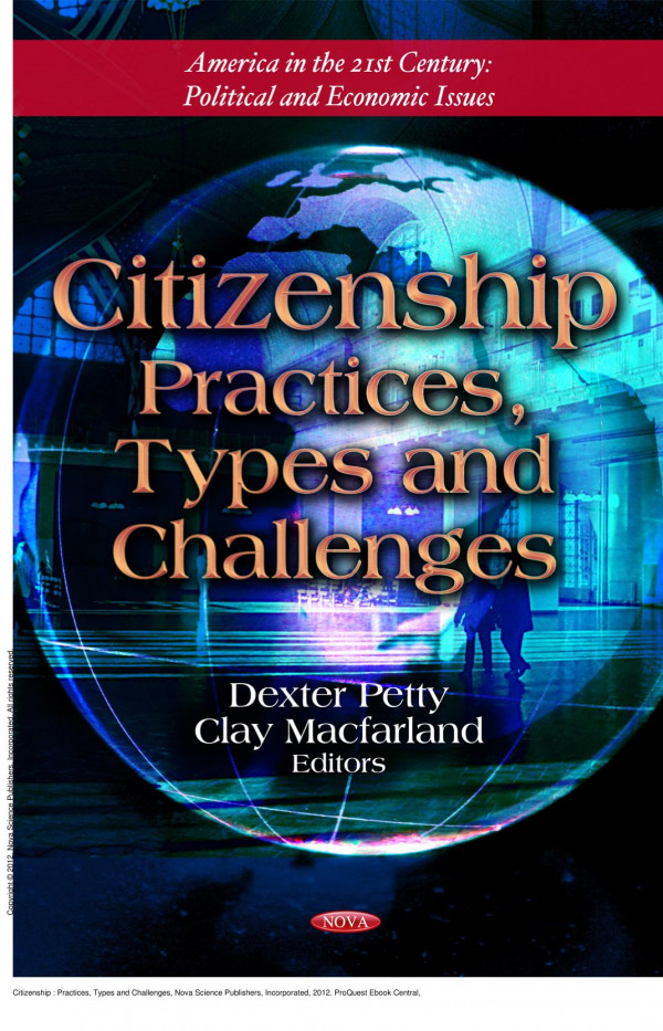 Citizenship Practices Types And Challenges 1st Edition Dexter Petty Clay Macfarland