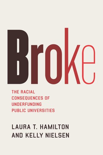 Broke The Racial Consequences Of Underfunding Public Universities Laura T Hamilton Kelly Nielsen