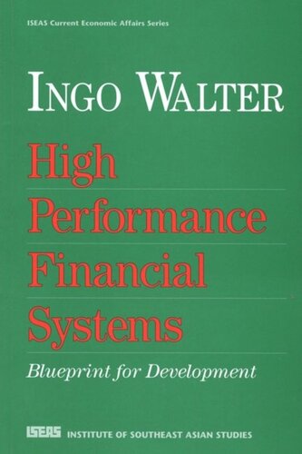High Performance Financial Systems Blueprint For Development Ingo Walter