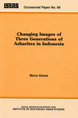 Changing Images Of Three Generations Of Azharites In Indonesia Mona Abaza