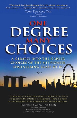 One Degree Many Choices A Glimpse Into The Career Choices Of The Nti Pioneer Engineering Class Of 85 Liu Fook Thim