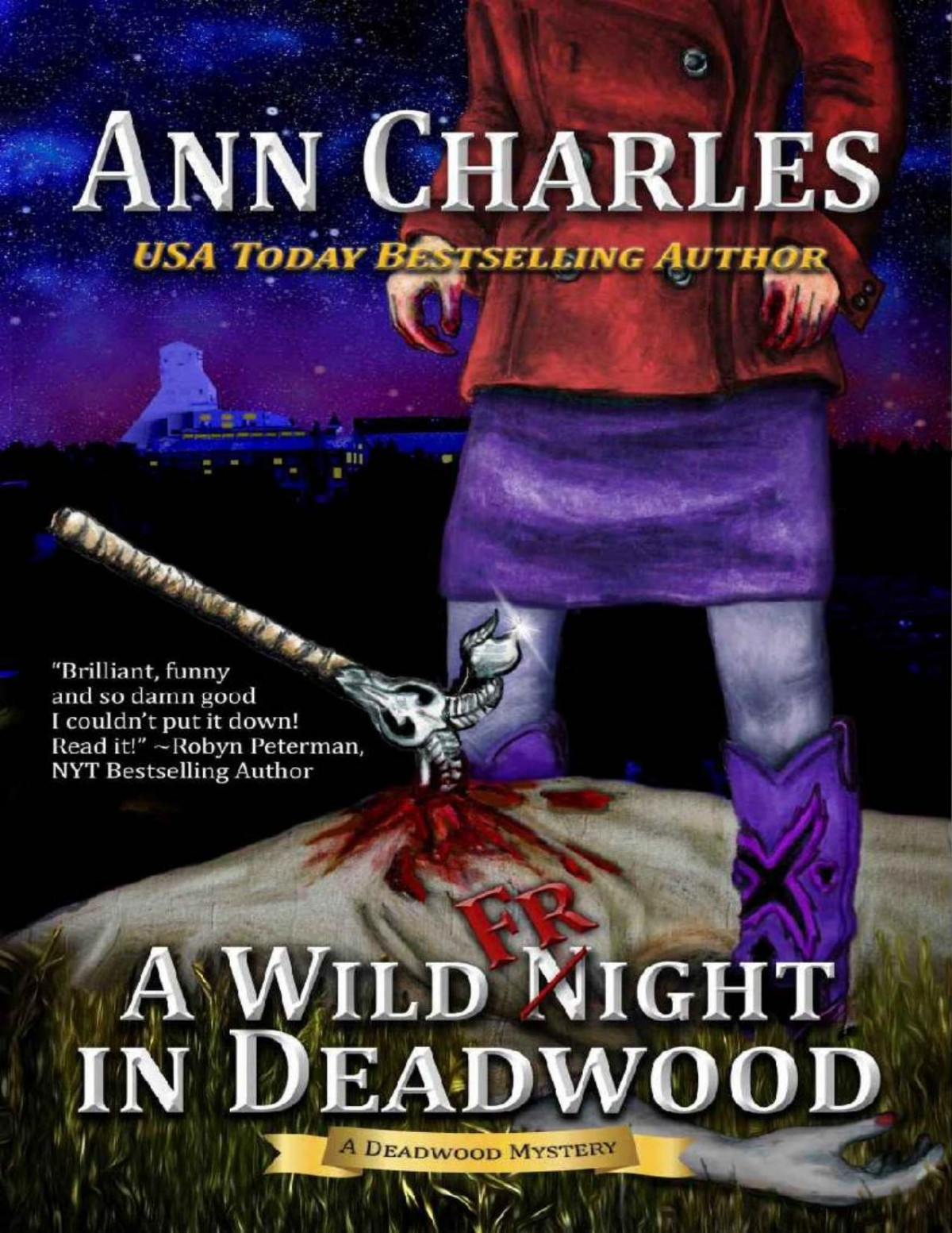 A Wild Fright In Deadwood Deadwood Humorous Mystery Book 7 Ann Charles