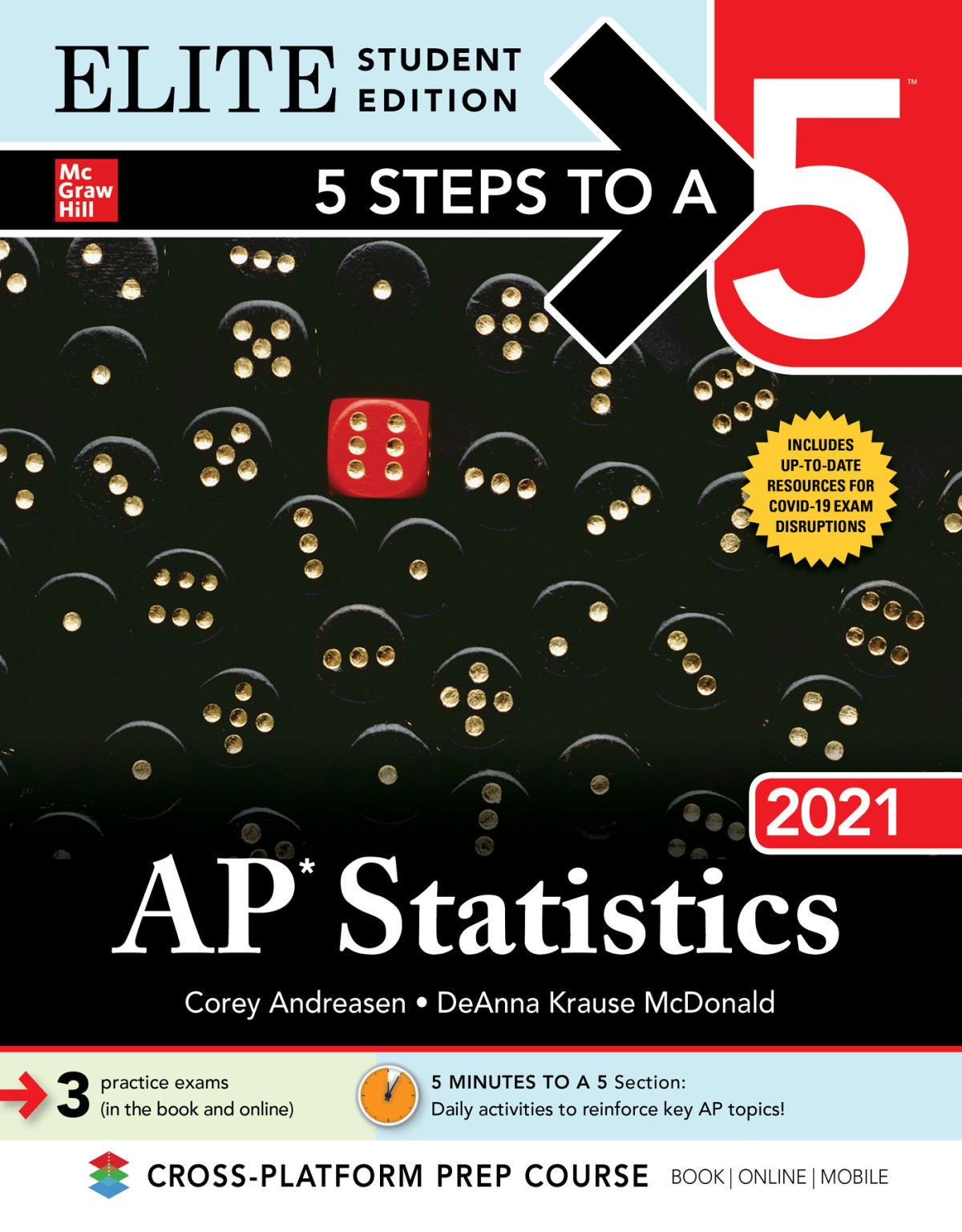 5 Steps To A 5 Ap Statistics 2021 Elite Student Edition Corey Andreasen Deanna Krause Mcdonald