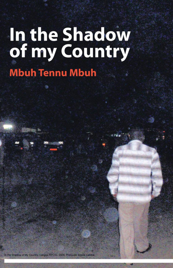 In The Shadow Of My Country 1st Edition Tennu Mbuh