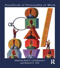 Handbook Of Personality At Work 1st Edition Neil Christiansen Robert Tett Robert Tette