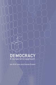 Democracy A Comparative Approach Svante Ersson Janerik Lane