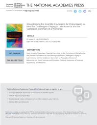 Strengthening The Scientific Foundation For Policymaking To Meet The Challenges Of Aging In Latin America And The Caribbean 1st Edition Enrique Vega Garca