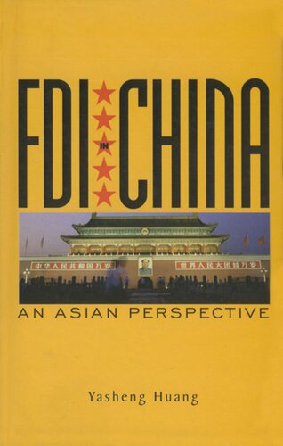 Fdi In China An Asian Perspective Yasheng Huang
