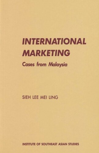 International Marketing Cases Form Malaysia Sieh Lee Mei Ling