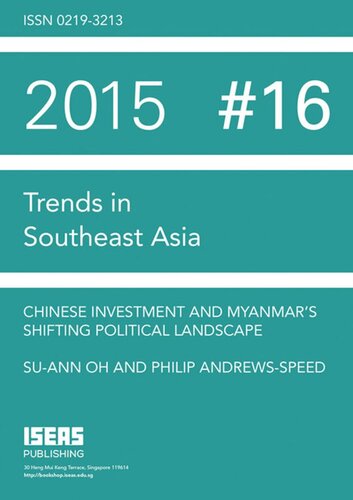 Chinese Investment And Myanmars Shifting Political Landscape Suann Oh Andrewsspeed Philip