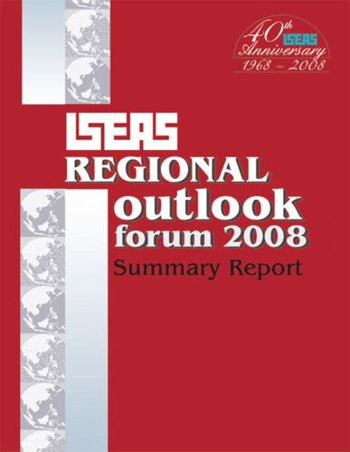 Regional Outlook Forum 2008 Summary Report Iseas Editor