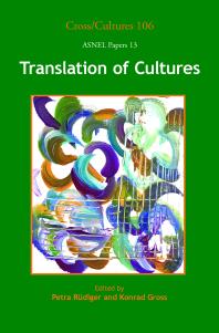 Translation Of Cultures 1st Edition Petra Rdiger Konrad Gross