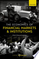 The Economics Of Financial Markets And Institutions Oren Sussman
