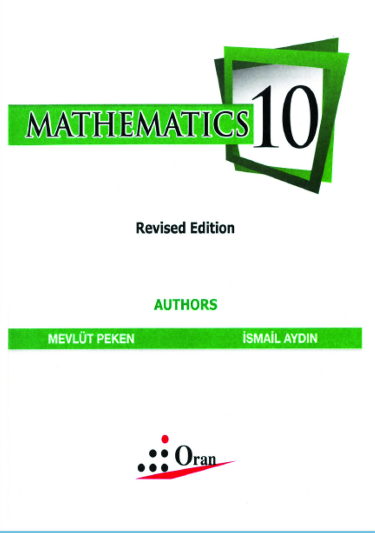 Mathematics 10 Revised Edition Mevlt Peken Smail Aydn