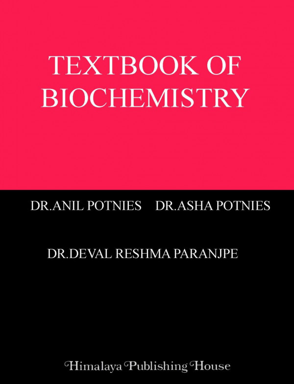 Textbook Of Biochemistry Anil Potnis Asha Potnis Deval Reshma Paranjpe