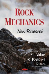 Rock Mechanics New Research New Research 1st Edition M Abbie Js Bedford