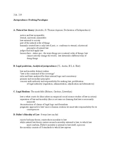 Law And Society Lecture Notes Prof Susan S Silbey