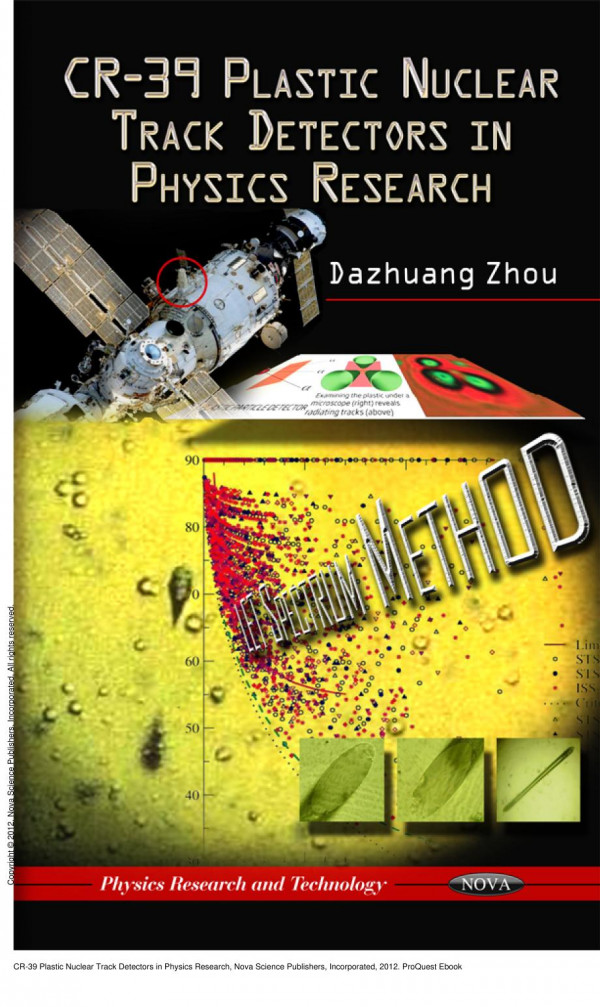 Cr39 Plastic Nuclear Track Detectors In Physics Research 1st Edition Dazhuang Zhou