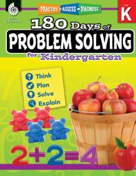 180 Days Of Problem Solving For Kindergarten 1st Edition Jessica Hathaway