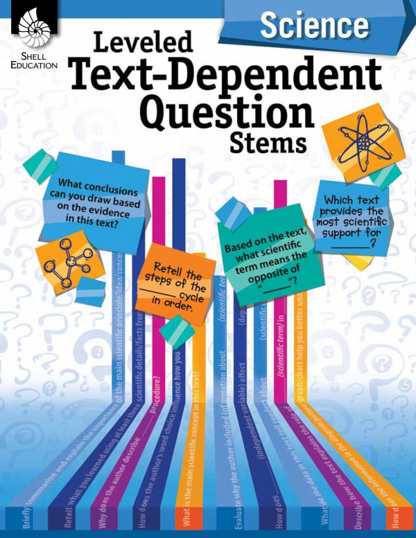 Leveled Textdependent Question Stems Science 1st Edition Melissa Edmonds Jodene Smith