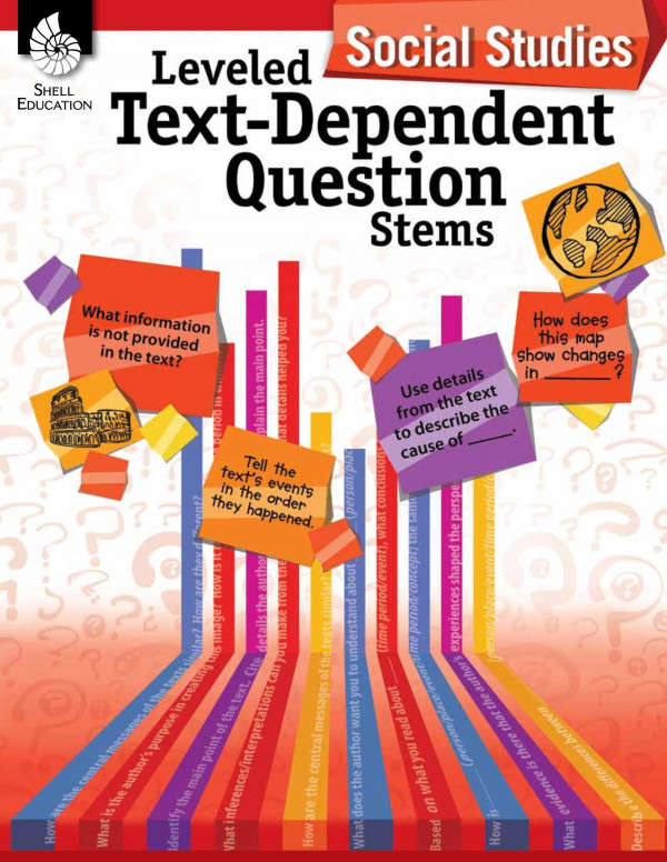 Leveled Textdependent Question Stems Social Studies 1st Edition Niomi Henry Jodene Smith