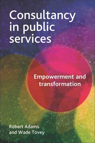 Consultancy In Public Services Empowerment And Transformation Robert Adams Wade Tovey