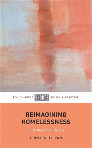 Reimagining Homelessness For Policy And Practice Eoin Osullivan