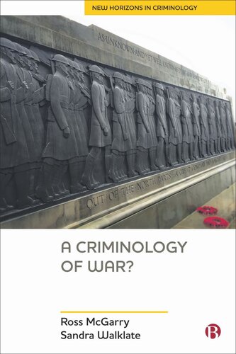 A Criminology Of War Ross Mcgarry Sandra Walklate