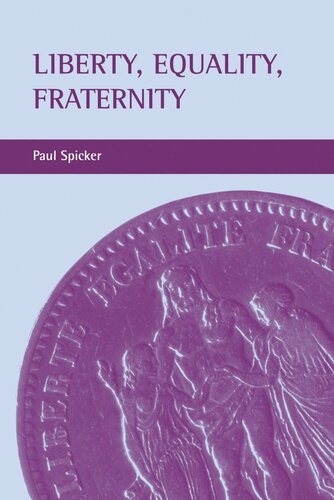 Liberty Equality Fraternity Paul Spicker