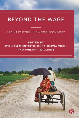 Beyond The Wage Ordinary Work In Diverse Economies William Monteith Editor Doraolivia Vicol Editor Philippa Williams Editor