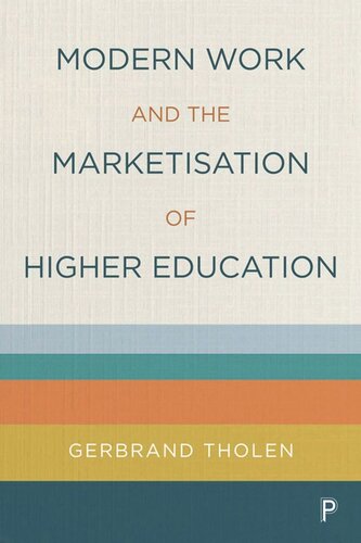 Modern Work And The Marketisation Of Higher Education Gerbrand Tholen