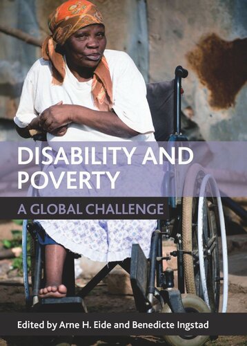 Disability And Poverty A Global Challenge Arne H Eide Editor Benedicte Ingstad Editor