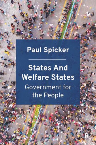 States And Welfare States Government For The People Paul Spicker