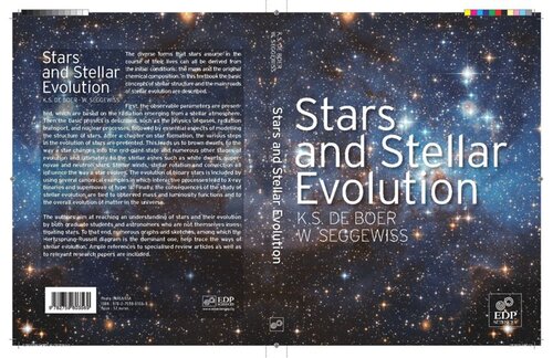 Stars And Stellar Evolution Klaas De Boer Wilhelm Seggewiss