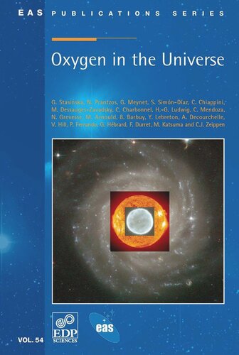 Oxygen In The Universe Grazyna Stasinska