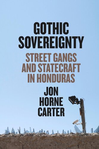 Gothic Sovereignty Street Gangs And Statecraft In Honduras Jon Horne Carter