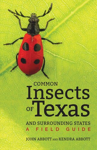 Common Insects Of Texas And Surrounding States A Field Guide John C Abbott Kendra Abbott