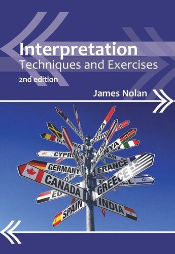 Interpretation Techniques And Exercises James Nolan