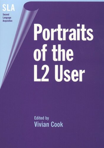 Portraits Of The L2 User Vivian Cook Editor