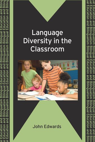 Language Diversity In The Classroom John Edwards