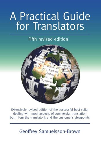 Apractical Guide For Translators Geoffrey Samuelssonbrown