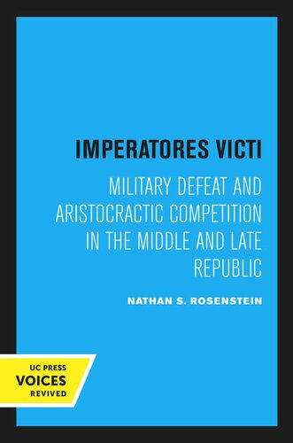 Imperatores Victi Reprint 2020 Nathan S Rosenstein