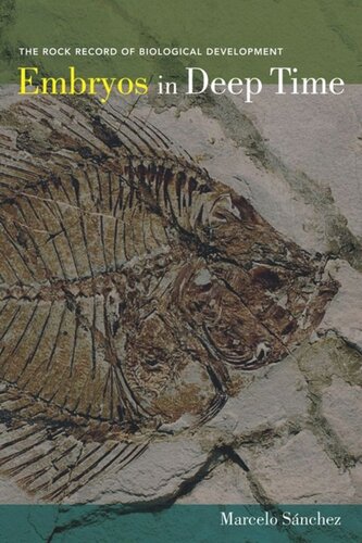 Embryos In Deep Time The Rock Record Of Biological Development Marcelo Snchezvillagra