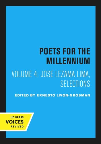Jose Lezama Lima Selections Reprint 2020 Ernesto Livongrosman Editor
