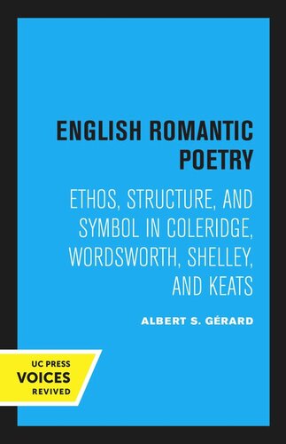 English Romantic Poetry Reprint 2020 Albert S Grard